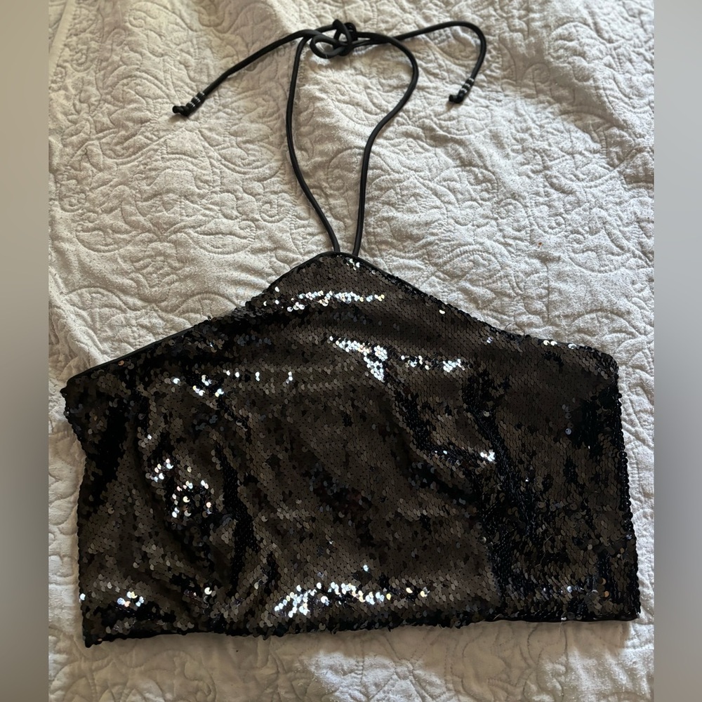 House of Harlow 1960 Sequin Top